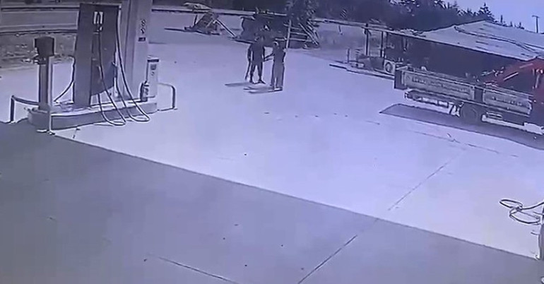  O anlar kamerada