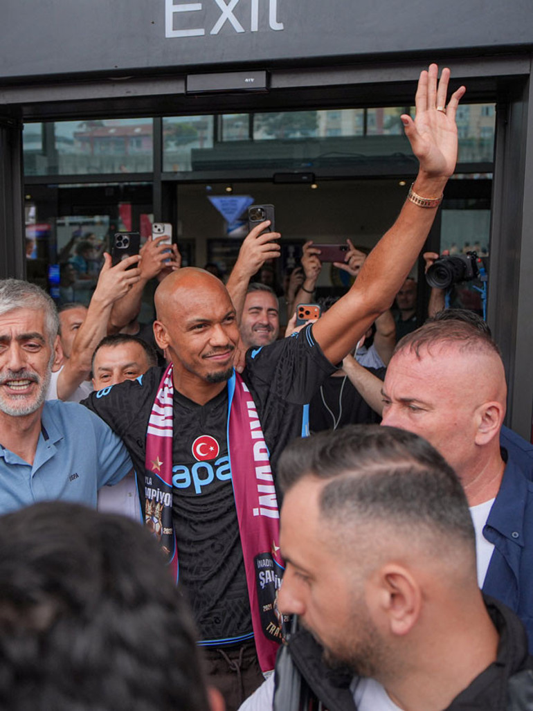 Trabzonspor’un yeni transferi Fabinho geldi ‘Ne kadar gücüm varsa yapacağım’
