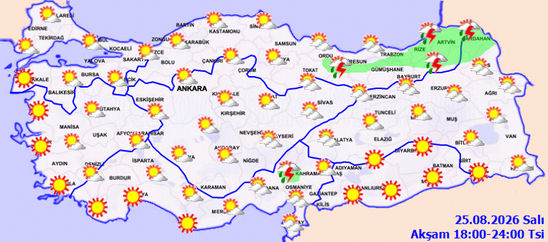 Kuvvetli rüzgara dikkat