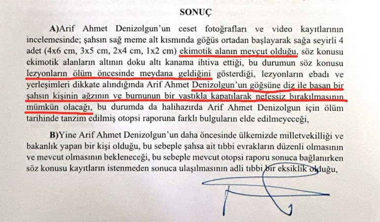 Yastıkla öldürülmüş olabilir… Eski bakan Denizolgun’un ölümünde boğulma şüphesi