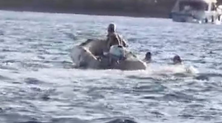 Esnaf son anda fark edip kurtardı