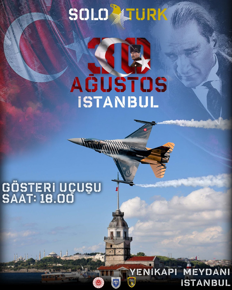 SOLOTÜRK saat 18.00de yeniden havalanacak