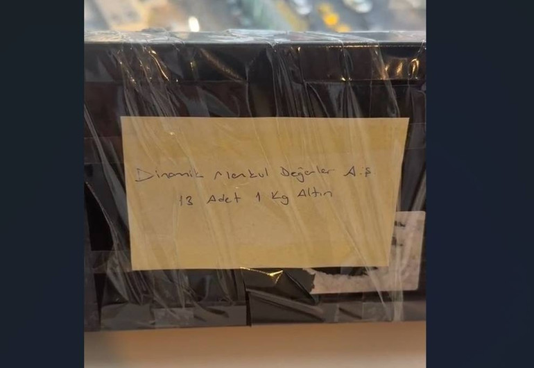  2 şirketin 25 kg altınına el konuldu