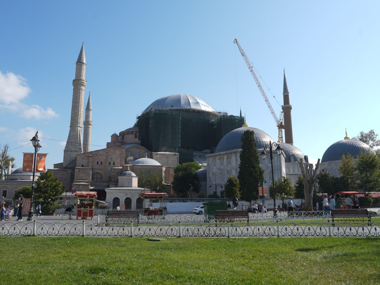 Ayasofya’da dev restorasyonda 3 etap tamam
