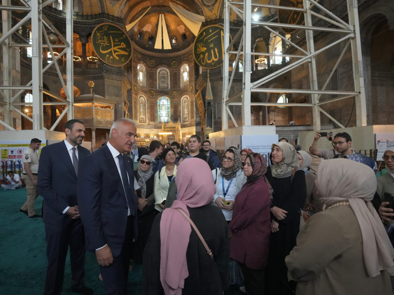 Ayasofya’da dev restorasyonda 3 etap tamam