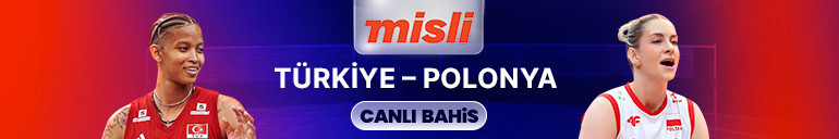 Filenin Sultanları 5te 5 için Polonya karşısında Maçın heyecanı canlı sohbet ile Mislide