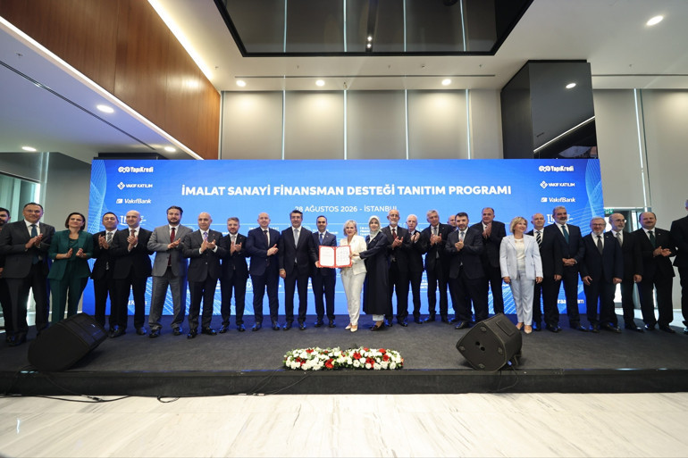 İmalat sanayisine dev finansman desteği