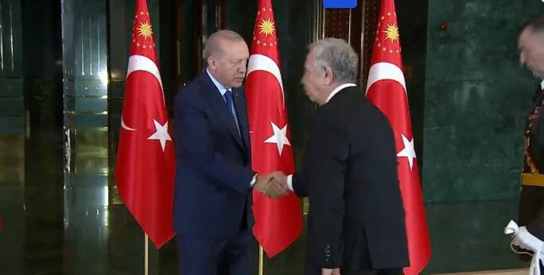 Cumhurbaşkanı Erdoğan, 30 Ağustos tebriklerini kabul etti