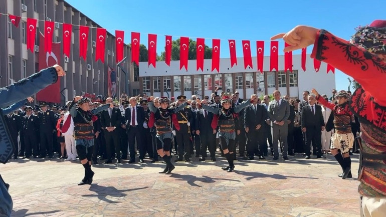  Büyük Zaferin 104üncü yılı törenlerle kutlandı