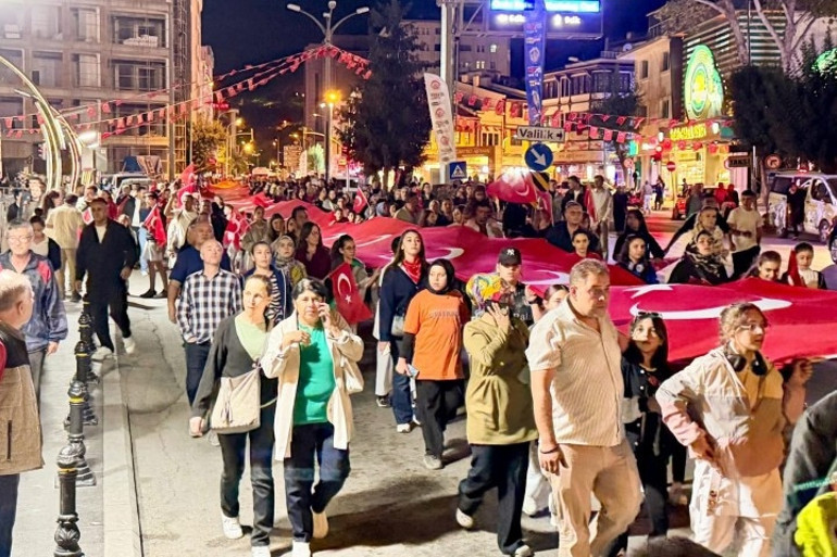 Büyük Zaferin 104üncü yılı törenlerle kutlandı