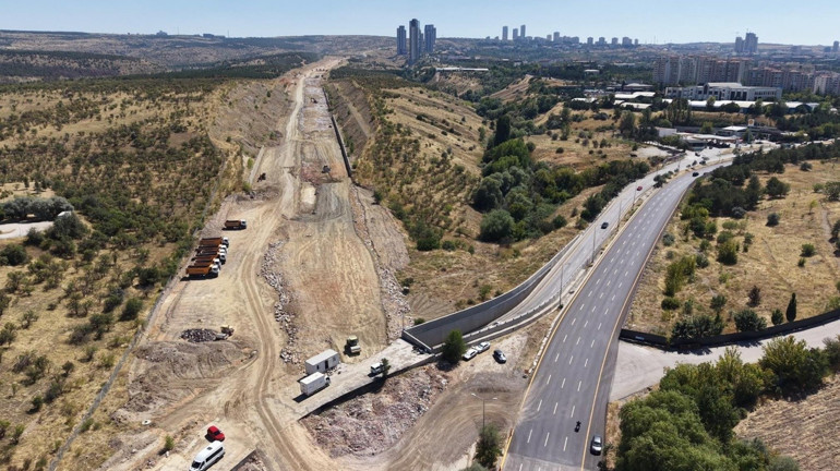 ODTÜden geçen yol