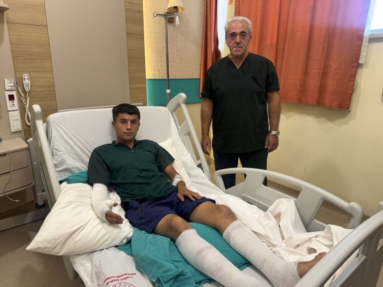  18 yaşındaki genç ağır yaralandı