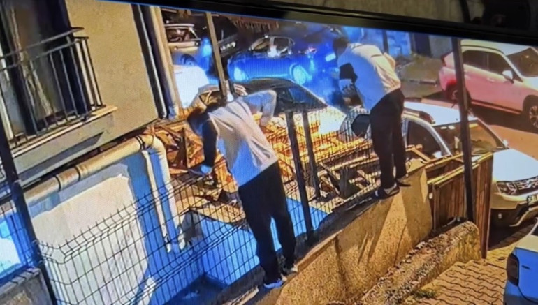  Acı olay kamerada