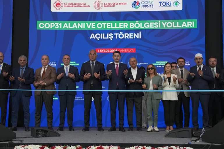 COP31 öncesi Antalya’da büyük hazırlık 38 kilometrelik yol tamamlandı