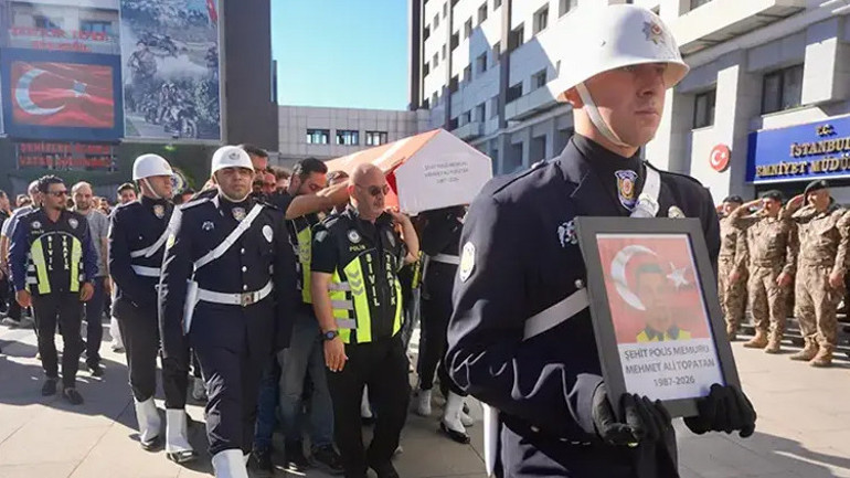 Cumhurbaşkanı Erdoğandan şehit polis memuru Mehmet Ali Topatanın ailesine başsağlığı mesajı