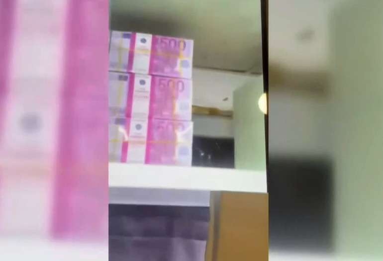 Yeni görüntüler ortaya çıktı Vanlı Kara Haydar balya balya döviz desteleriyle