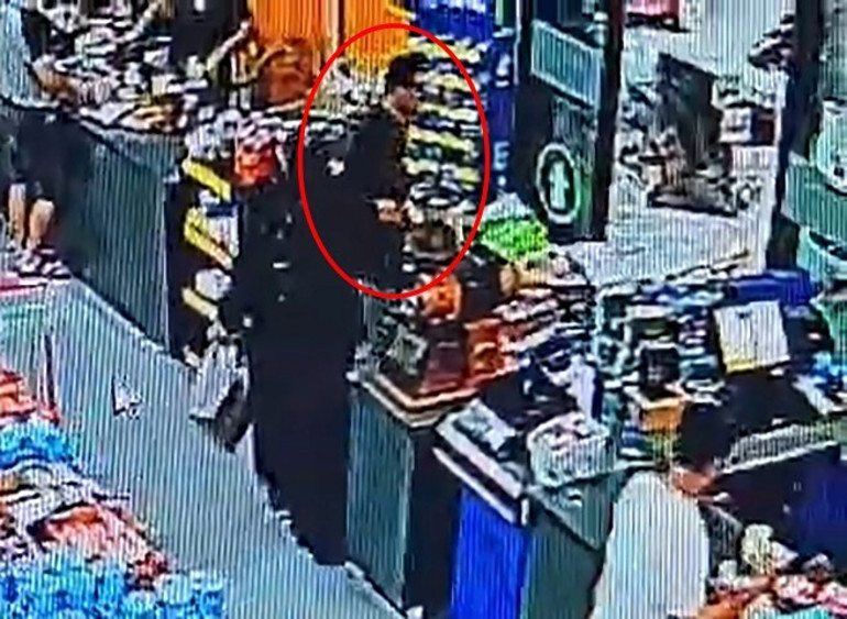 Düğünde takıları çalan, ATMden dolandırıcılık yapan şüpheli bu kez markette yakalandı