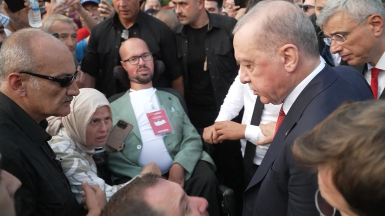 Cumhurbaşkanı Erdoğan, Görüp de durmasam Allaha hesabını nasıl veririm demiş | Çok konuşulan görüntülerin kahramanı konuştu