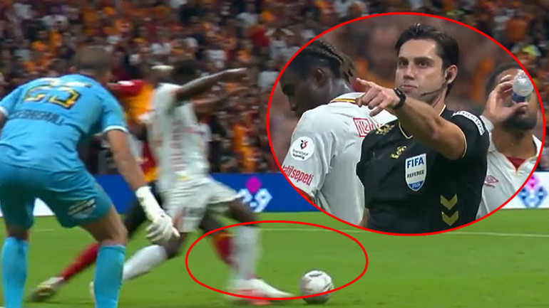 Galatasaray-Göztepe, Alanyaspor-Beşiktaş ve Gençlerbirliği-Fenerbahçe maçındaki pozisyonları Anthony Taylor yorumladı Oyuncu abartmaktadır