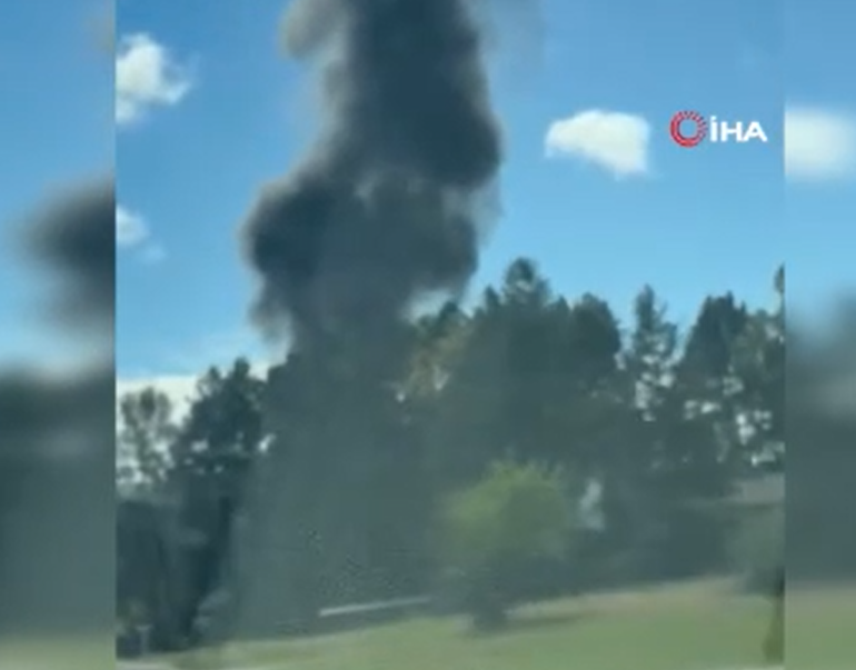 ABD ordusuna ait F-16 savaş uçağı düştü