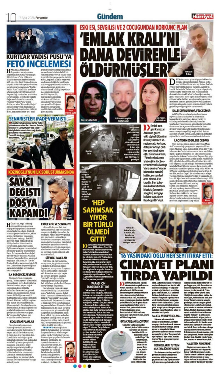 Kozinoğlu’nun ölümü... İki savcıya gözaltı