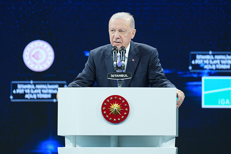 Şampiyonlar ligindeyiz Cumhurbaşkanı Erdoğan: İstanbul Havalimanı dünya lideri