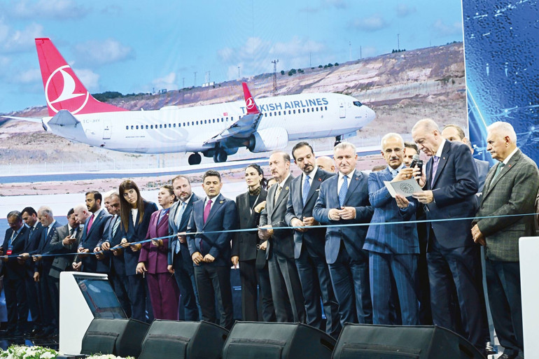 Erdoğan: Sivil havacılıkta şampiyonlar ligine çıktık