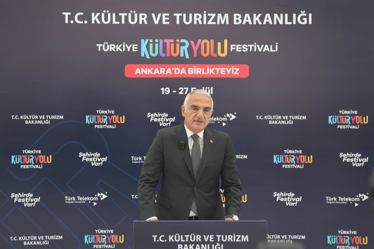 Bakan Ersoy startı verdi, Ankara Kültür Yolu Festivali başladı