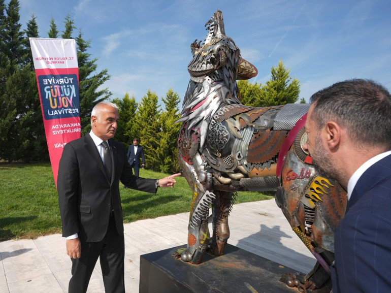 Bakan Ersoy startı verdi, Ankara Kültür Yolu Festivali başladı
