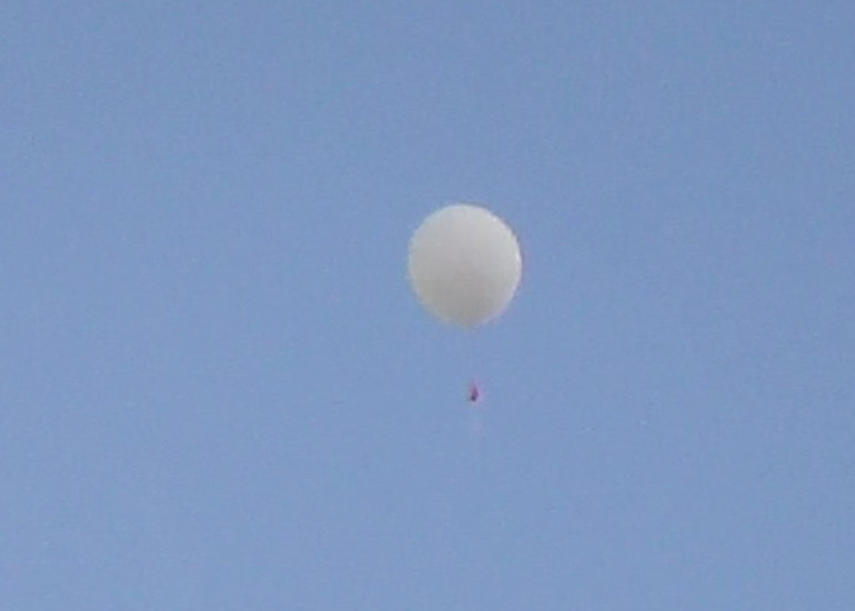 Erzurum’da hava tahmini için balonlu ölçüm Günde 2 kez bırakılıyor