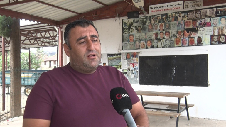 Köyde ilginç duvar: Görenler Allah rahmet eylesin diyor