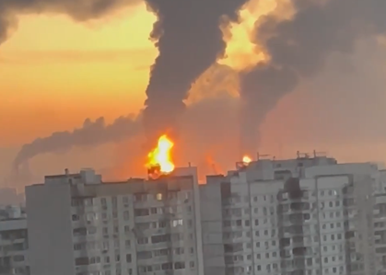 Ukraynadan Rusyanın başkenti Moskovaya yoğun saldırı