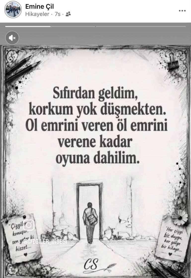 Hatayda kadın cinayeti Emine öldürülmeden 2 saat önce art arda 2 paylaşım yapmış