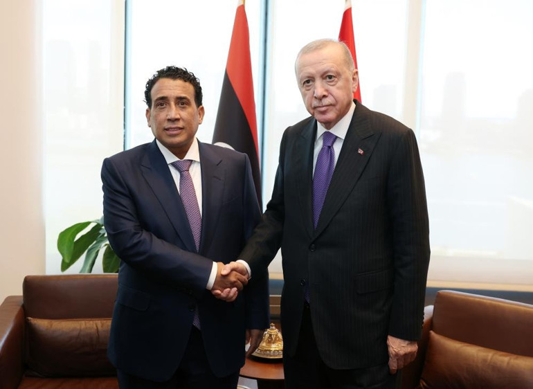 Cumhurbaşkanı Erdoğandan Türkevinde diplomasi trafiği