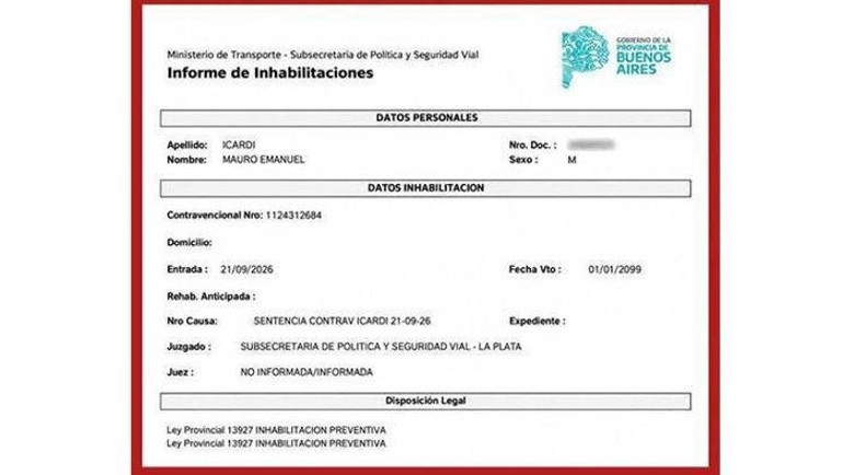 Icardi şoke oldu 2099a kadar men edildi