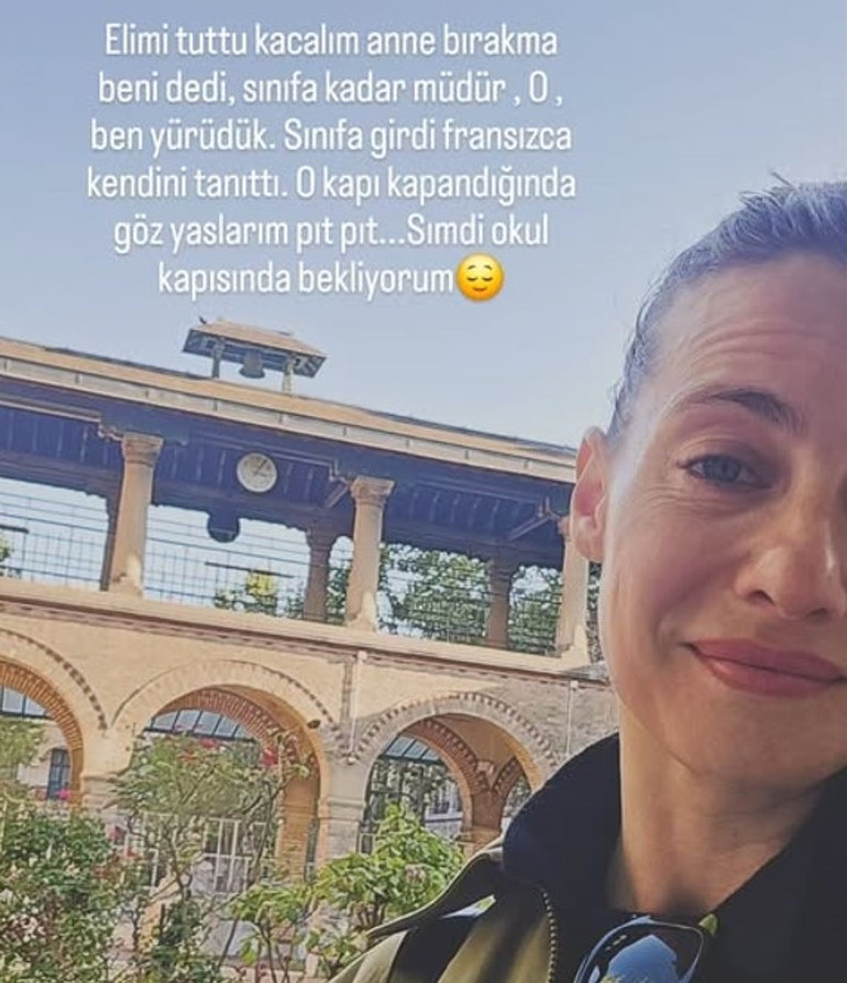 Tuba Ünsal kızı Sare için Parise yerleşti ‘Kaçalım anne, bırakma beni’