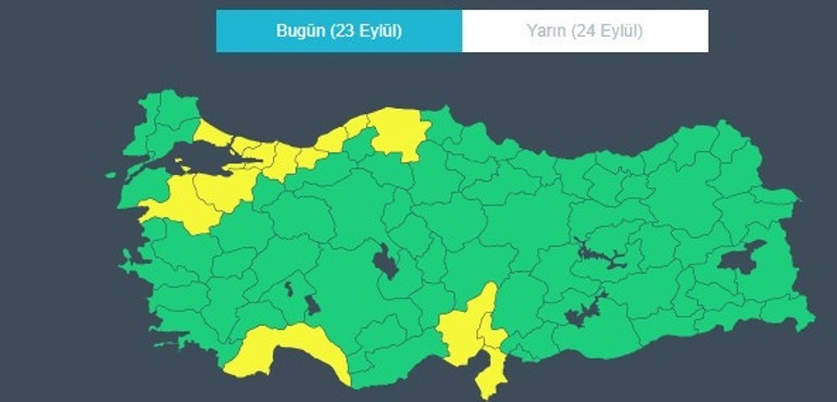 Sıcaklık düşüyor: Kuvvetli sağanak ve fırtına geliyor Meteorolojiden İstanbul dahil 14 ilde alarm | Yağış, sel, su baskını, yıldırım ve kuvvetli rüzgar uyarısı