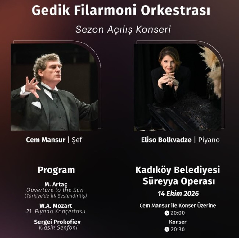 Gedik Filarmoni Orkestrası yeni sezona başlıyor