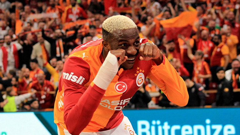 Galatasaraya Victor Osimhen müjdesi Hazırım mesajını verdi