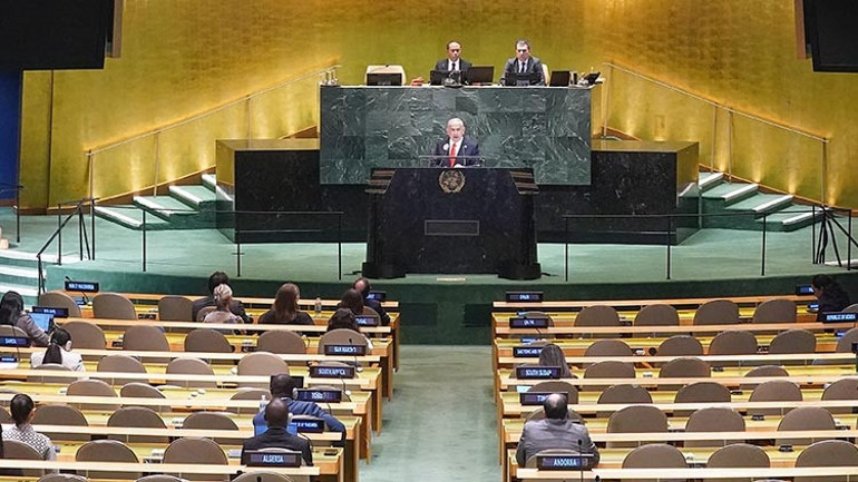 Netanyahunun BM telaşı: Programı kısaldı... New Yorkta gergin bekleyiş