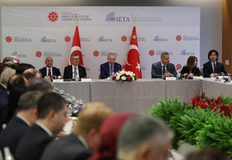Cumhurbaşkanı Erdoğandan New Yorktaki toplantıya ilişkin mesaj