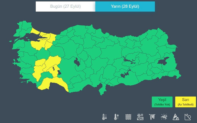 Bu illerde yaşayanlar dikkat: Meteoroloji sarı kodla uyardı Sağanak dalgası geliyor; günlerce sürecek