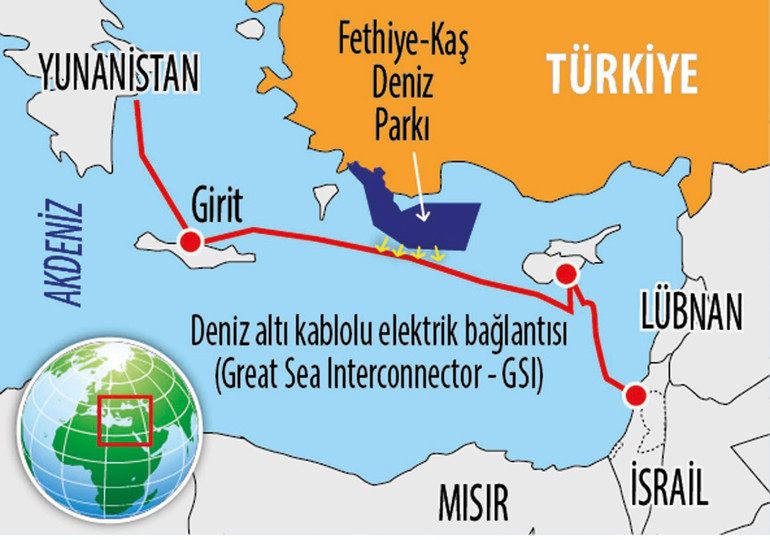 Doğu Akdeniz’deki kablo projesine Türk ayarı... Ankara korkusu rotayı değiştirtti