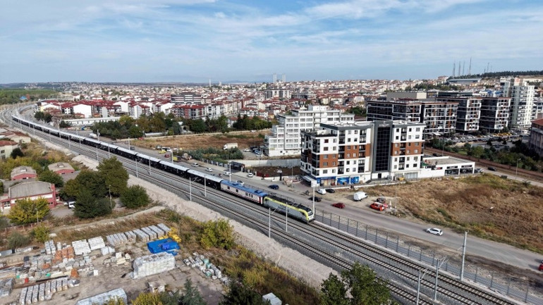 Tarihi Orient Express İstanbul yolculuğu için Türkiyede