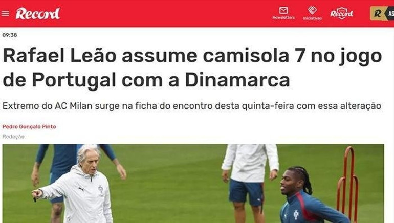 Ronaldonun yerine Leao Karar çıktı