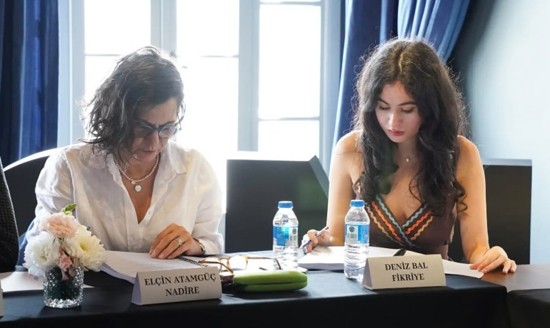 Karakuyunun okuma provasından ilk kareler