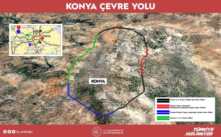 Bir ili daha rahatlatacak proje Seyahat süresi 24 dakika kısalacak