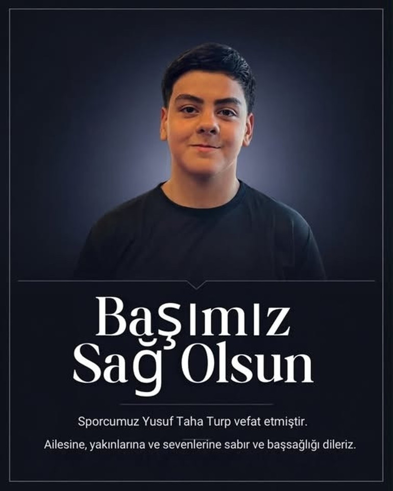 13 yaşındaki sporcunun kahreden ölümü