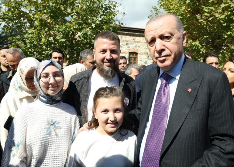 Cumhurbaşkanı Erdoğan, Rami Kütüphanesindeki AileFeste katıldı