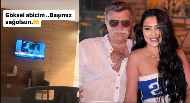 Nuri Alço hastaneye kaldırıldı Eşi Burcu Alço bir an olsun yalnız bırakmıyor